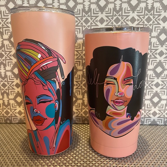pinklomien Other - PinkLoMein “Self Love” Woman Affirmation Insulated stainless steel Tumbler 17oz